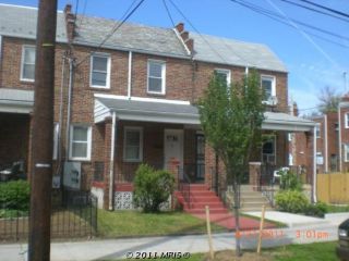 Foreclosed Home - 313 FARRAGUT ST NW, 20011