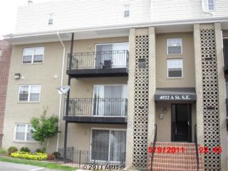 Foreclosed Home - 4932 A ST SE APT 301, 20019