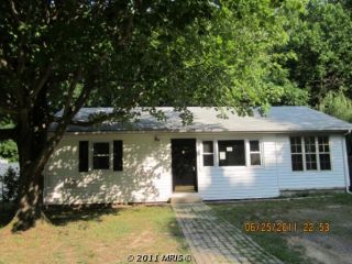 Foreclosed Home - 1607 BEECH RD, 20685