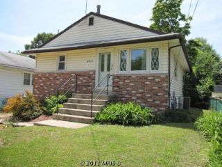 Foreclosed Home - 4811 LINCOLN AVE, 20705