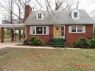 Foreclosed Home - 9305 DUBARRY AVE, 20706