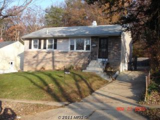Foreclosed Home - 7210 PATTERSON ST, 20706