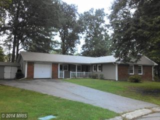 Foreclosed Home - 3900 CLAXTON PL, 20715