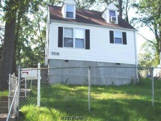 Foreclosed Home - 5708 64TH PL, 20737