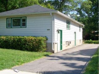 Foreclosed Home - 4908 ERIE ST, 20740