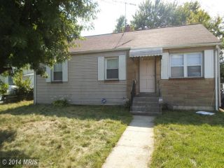 Foreclosed Home - 1412 Nye St, 20743
