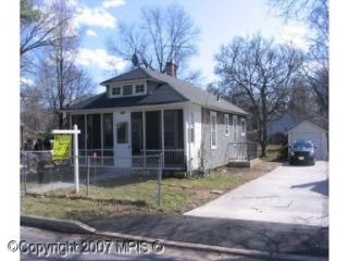 Foreclosed Home - 3811 POWHATAN RD, 20782