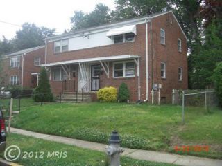 Foreclosed Home - 3640 GALLATIN ST, 20782