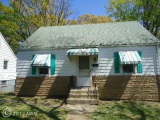 Foreclosed Home - 4607 68TH PL, 20784