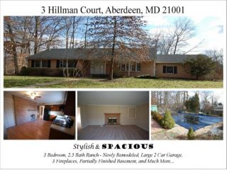 Foreclosed Home - 3 HILLMAN CT, 21001