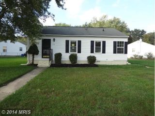 Foreclosed Home - 631 MARKET ST, 21001