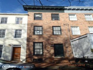 Foreclosed Home - 504 SAINT MARY ST, 21201