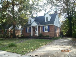 Foreclosed Home - 711 OVERBROOK RD, 21212