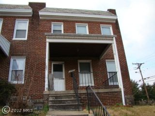 Foreclosed Home - 3501 CHESTERFIELD AVE, 21213