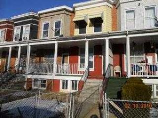 Foreclosed Home - 3208 W BELVEDERE AVE, 21215