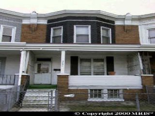Foreclosed Home - 3351 W BELVEDERE AVE, 21215