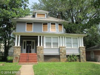 Foreclosed Home - 3306 Egerton Rd, 21215