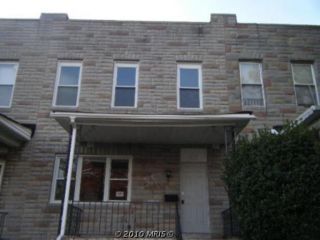 Foreclosed Home - 1534 APPLETON ST, 21217