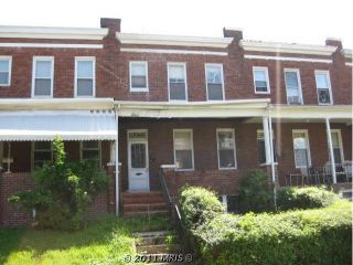 Foreclosed Home - 1513 N PAYSON ST, 21217