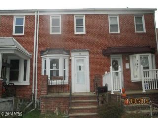 Foreclosed Home - 740 ARNCLIFFE RD, 21221