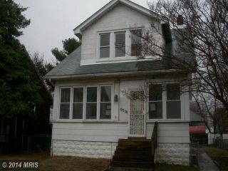 Foreclosed Home - 6518 CLEVELAND AVE, 21222