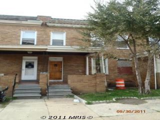 Foreclosed Home - 410 S BENTALOU ST, 21223