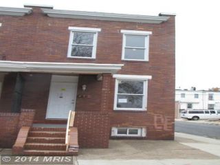 Foreclosed Home - 452 N Clinton St, 21224