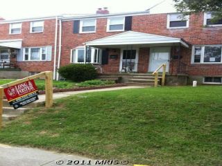 Foreclosed Home - 1240 BREWSTER ST, 21227