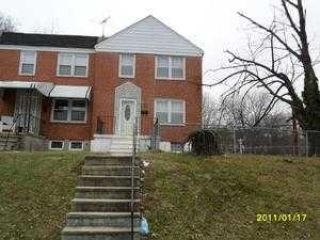 Foreclosed Home - 600 LUCIA AVE, 21229