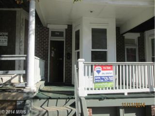 Foreclosed Home - 617 Denison St, 21229