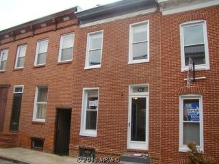 Foreclosed Home - 25 S CASTLE ST, 21231