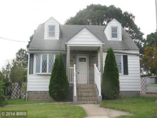 Foreclosed Home - 1225 Berk Ave, 21237