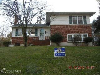 Foreclosed Home - 902 SIBLEY RD, 21286