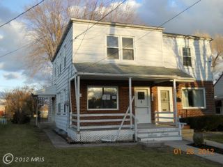 Foreclosed Home - 906 MARION ST, 21740