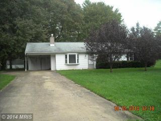 Foreclosed Home - 6624 Marvin Ave, 21784