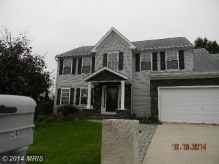 Foreclosed Home - 26 Monocacy Cir, 21787