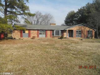 Foreclosed Home - 19230 TABERNACLE RD, 23011