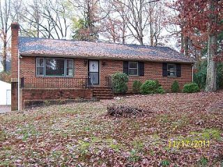 Foreclosed Home - 7272 BRANDY CREEK DR, 23111