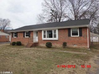 Foreclosed Home - 6616 WALMSLEY BLVD, 23224
