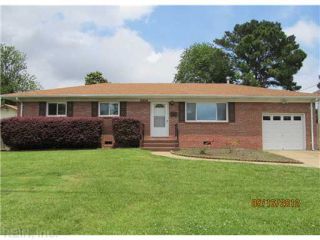 Foreclosed Home - 5804 MOJAVE RD, 23462