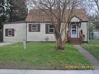 Foreclosed Home - 413 DIXIE DR, 23505