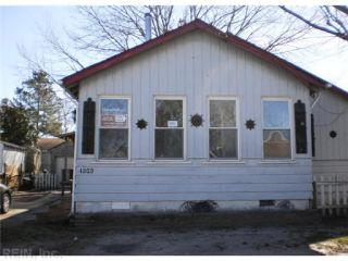 Foreclosed Home - 4809 HAMPSHIRE AVE, 23513