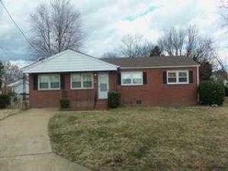 Foreclosed Home - 1036 BETTY CT, 23666