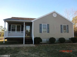 Foreclosed Home - 8921 RIVER RD, 23803