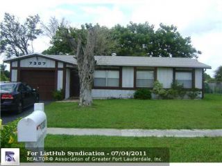 Foreclosed Home - 7307 SW 8TH ST, 33068
