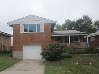 Foreclosed Home - 5034 CHANTILLY DR, 45238