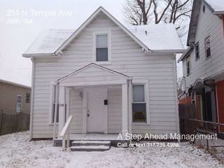 Foreclosed Home - 214 N TEMPLE AVE, 46201