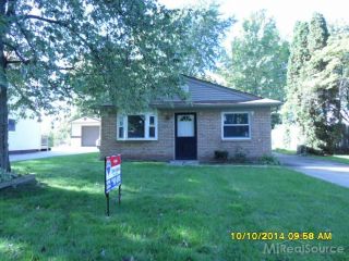 Foreclosed Home - 26810 Beamer St, 48045
