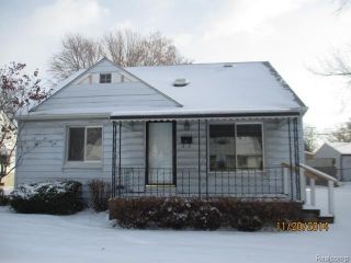 Foreclosed Home - 26712 HOLLYWOOD ST, 48066