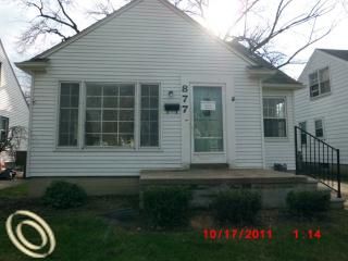Foreclosed Home - 877 PRINCETON RD, 48072